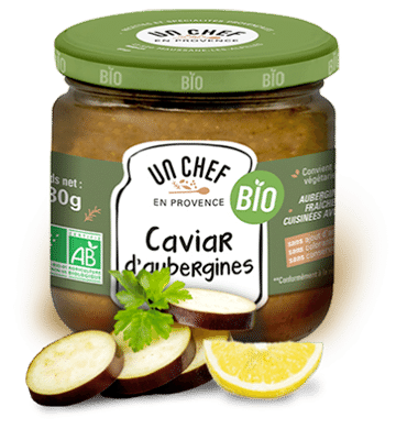 Pot de Caviar d'aubergines - Un Chef en Provence