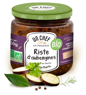 Pot de Riste d'aubergines - Un Chef en Provence