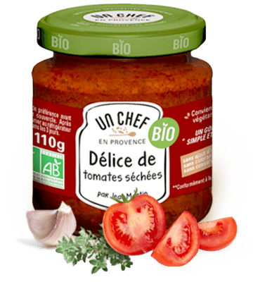 Pot de tomates séchées - Un Chef en Provence
